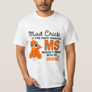 気違いのひよこ2のお母さんの多発性硬化MS Tシャツ