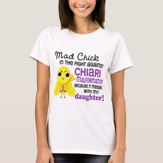 気違いのひよこ2のChiariの奇形の娘 Tシャツ (正面)