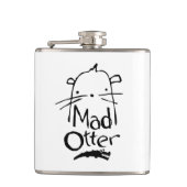 気違いのカワウソ フラスク (正面)