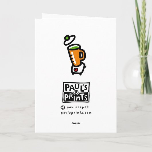 気違いのココヤシ カード (裏面)