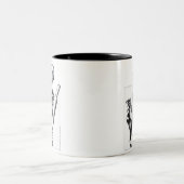 気違いのシェフ ツートーンマグカップ (中央)