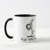 気違いのノウサギの日のマグ マグカップ (左)