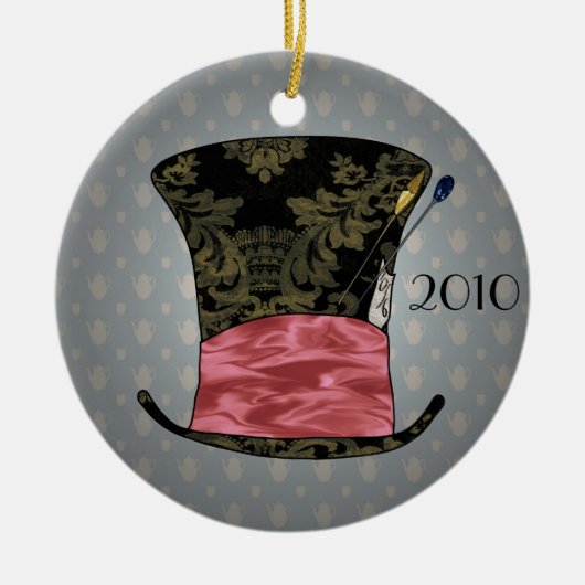 「気違いのビクトリアンな」オーナメント セラミックオーナメント (正面)