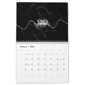 気違いのピットブル カレンダー (2月 2026)