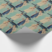 気違いの人時代の傘の人 ラッピングペーパー (角)