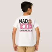 気違いの子供の乳癌 Tシャツ (裏面フル)