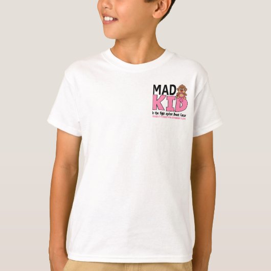 気違いの子供の乳癌 Tシャツ (正面)