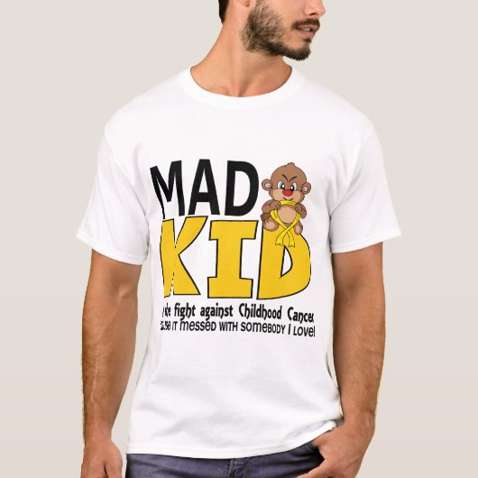 気違いの子供の幼年期の蟹座 Tシャツ (正面)