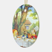 気違いの帽子屋のお茶会色 セラミックオーナメント (左)