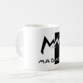 気違いの心のクラシックのマグ! コーヒーマグカップ (正面左)