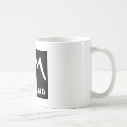 気違いの心のクラシックのマグ! コーヒーマグカップ (右)