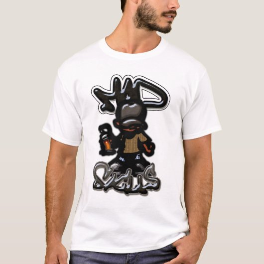 気違いの技術 Tシャツ (正面)