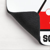 気違いの科学者のマウスパッド マウスパッド (コーナー)