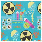 気違いの科学者の実験室の生地 ファブリック (クローズアップ)