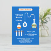 気違いの科学者の誕生日のパーティの招待状 招待状 (スタンド正面)