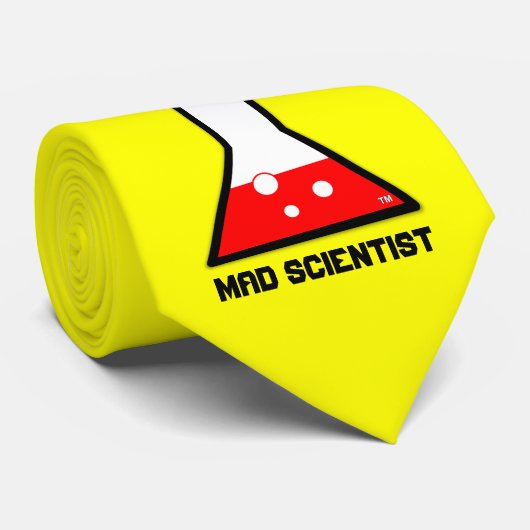 気違いの科学者の頭が切れるなタイ ネクタイ (ロール)