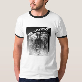 気違いの科学者インターナショナルNicola Tesla Tシャツ