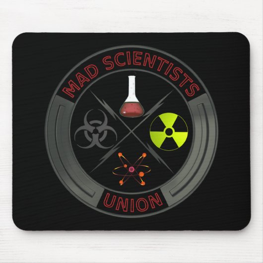 気違いの科学者連合 マウスパッド (正面)