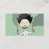 気違いの科学者-ビジネス 名刺 (裏面)