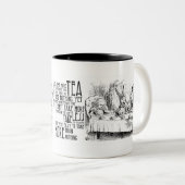 "気違いの茶" ツートーンマグカップ (正面右)