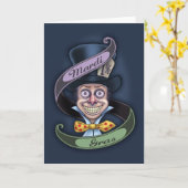 気違いの謝肉祭 カード (黄色い花)