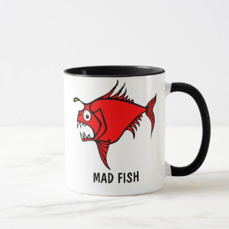 気違いの魚 マグカップ