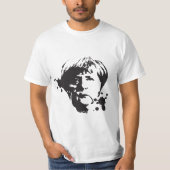 気違いのMerkel Tシャツ (正面)