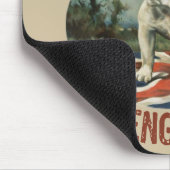 気違い犬及びイギリス人 マウスパッド (コーナー)