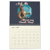 気違い科学のカレンダー カレンダー (3月 2027)