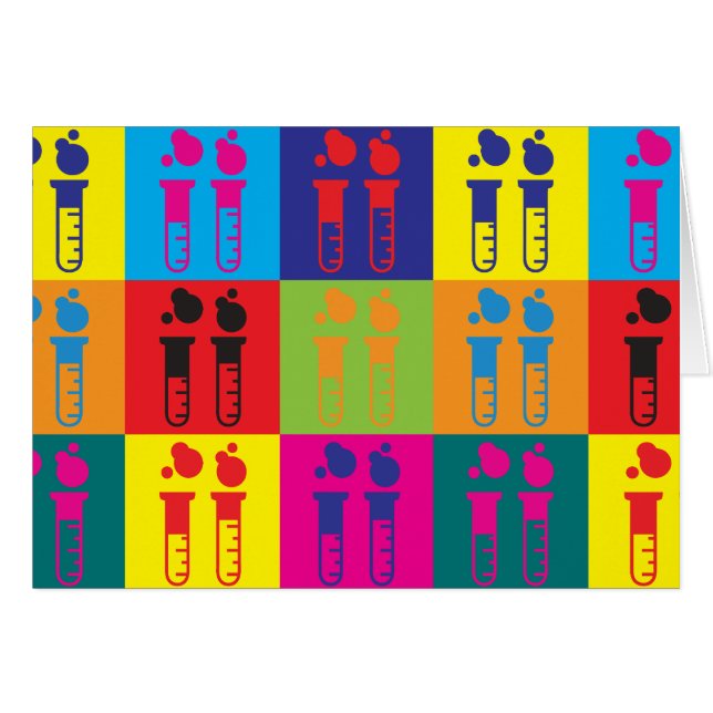 気違い科学のポップアート (正面横)