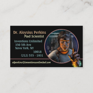 気違い科学! (m)名刺 名刺
