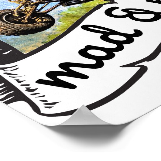 気違い ポスター (角)