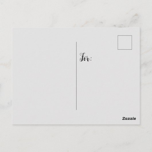 気遣いと心配の気持ち ここにいるよ ポストカード (裏面)