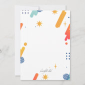 気鋭の招待状 招待状 (裏面)