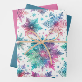 気鋭の雪 ラッピングペーパーシート