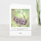 気鋭遠くにグリーティングカード カード (裏面)