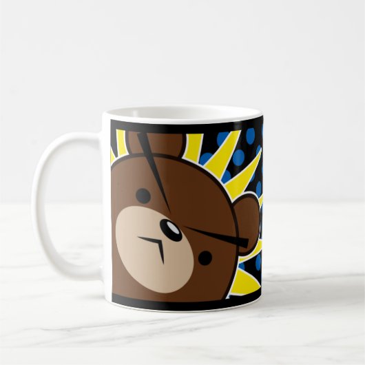 気難しいくまのとどろき コーヒーマグカップ (左)