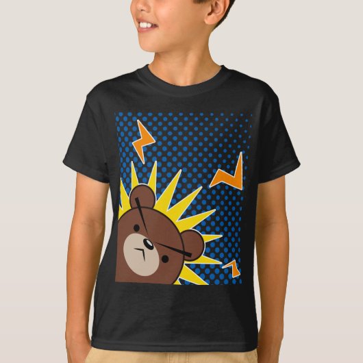 気難しいくまのとどろき Tシャツ (正面)