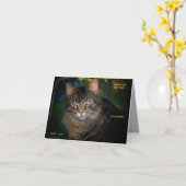 気難しいですライフスタイルのバースデー・カードは カード (黄色い花)