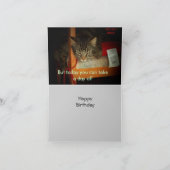 気難しいですライフスタイルのバースデー・カードは カード (内部)