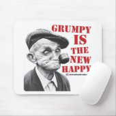 気難しいです新しい幸せの マウスパッド (マウス)