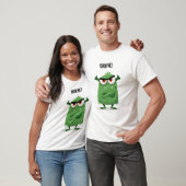 気難しいグリーンモンスターのキャラクターギフト Tシャツ (ユニセックス)