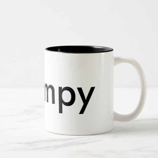 気難しいコーヒー・マグ ツートーンマグカップ (右)