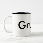 気難しいコーヒー・マグ ツートーンマグカップ (左)