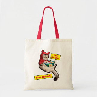気難しいデビルキャット トートバッグ