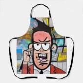 気難しい人 エプロン (正面)