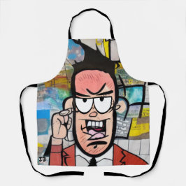 気難しい人 エプロン