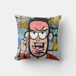 気難しい人 クッション