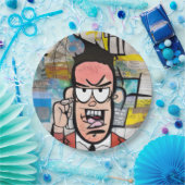 気難しい人 ペーパープレート (パーティー)