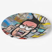 気難しい人 ペーパープレート (アングル)